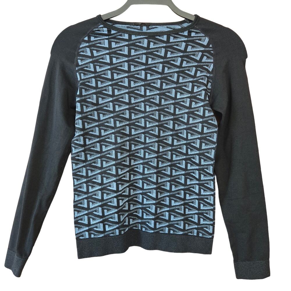 Crivit Pro Kids Atheisure First Layer Top 10/12Y Black Outdoors Activewear sport